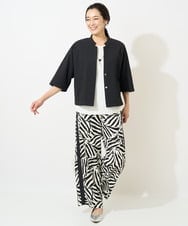 PZBGV50330 GEORGES RECH(ジョルジュ・レッシュ)  [セットアップ対応]サッカーショートシャツジャケット ブラック