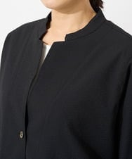 PZBGV50330 GEORGES RECH(ジョルジュ・レッシュ)  [セットアップ対応]サッカーショートシャツジャケット ブラック