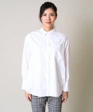 PZBGX31230 GEORGES RECH(ジョルジュ・レッシュ)  [日本製]レギュラーカラーシャツ ホワイト