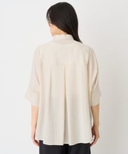 PZBHF04270 GEORGES RECH(ジョルジュ・レッシュ) [追加]ドルマンスリーブブラウス ベージュ