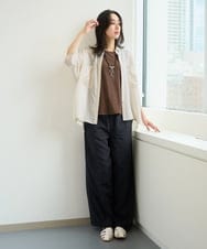 PZBHF04270 GEORGES RECH(ジョルジュ・レッシュ) [追加]ドルマンスリーブブラウス ベージュ