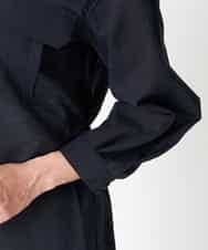 PZBHN30260 GEORGES RECH(ジョルジュ・レッシュ) 【セットアップ対応】ブラウスジャケット ネイビー(WEB限定)