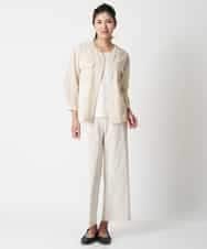 PZBHN30260 GEORGES RECH(ジョルジュ・レッシュ) 【セットアップ対応】ブラウスジャケット アイボリー