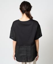 PZBHW16230 GEORGES RECH(ジョルジュ・レッシュ) ラミーカルゼシアーブラウス ブラック