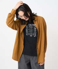 PZBJB45290 GEORGES RECH(ジョルジュ・レッシュ) フリルヨークバックタックブラウス マスタード