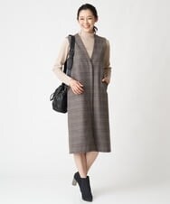 PZEAV59430 GEORGES RECH(ジョルジュ・レッシュ) 2WAYジャンパースカート ベージュ