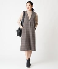 PZEAV59430 GEORGES RECH(ジョルジュ・レッシュ) 2WAYジャンパースカート ベージュ