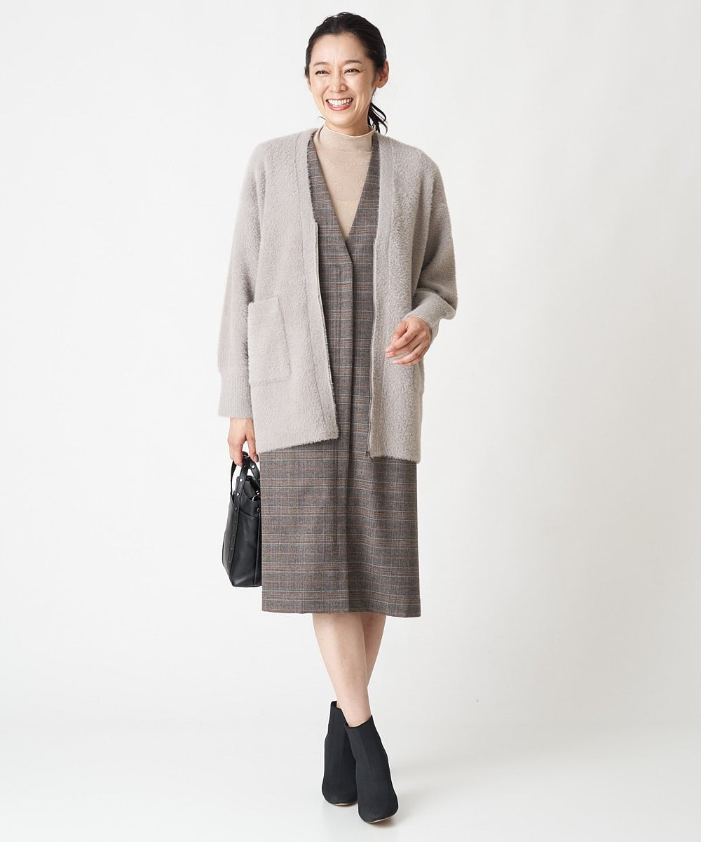 PZEAV59430 GEORGES RECH(ジョルジュ・レッシュ) 2WAYジャンパースカート ベージュ
