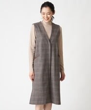 PZEAV59430 GEORGES RECH(ジョルジュ・レッシュ) 2WAYジャンパースカート ベージュ