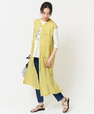 PZEGA05390 GEORGES RECH(ジョルジュ・レッシュ) ジレワンピース ネイビー