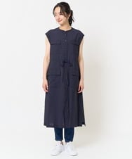 PZEGA05390 GEORGES RECH(ジョルジュ・レッシュ) ジレワンピース ネイビー