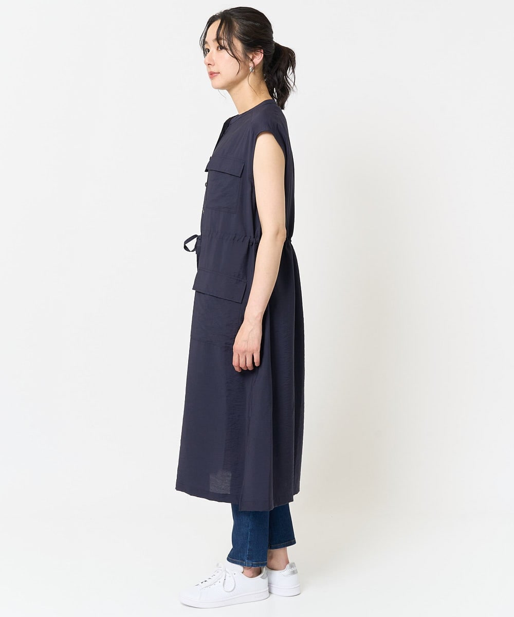 PZEGA05390 GEORGES RECH(ジョルジュ・レッシュ) ジレワンピース ネイビー