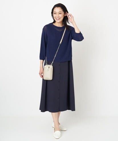 PZEGS22390 GEORGES RECH  [2点セット]ニット＆ノースリーブワンピース