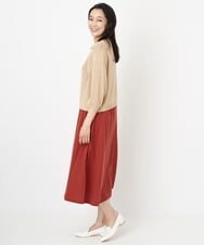 PZEGS22390 GEORGES RECH(ジョルジュ・レッシュ)  [2点セット]ニット＆ノースリーブワンピース ベージュ