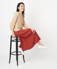 PZEGS22390 GEORGES RECH(ジョルジュ・レッシュ)  [2点セット]ニット＆ノースリーブワンピース ベージュ