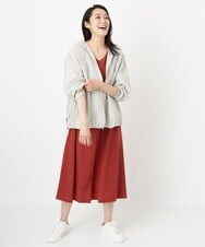 PZEGS22390 GEORGES RECH(ジョルジュ・レッシュ)  [2点セット]ニット＆ノースリーブワンピース ベージュ