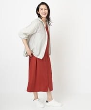 PZEGS22390 GEORGES RECH(ジョルジュ・レッシュ)  [2点セット]ニット＆ノースリーブワンピース ベージュ