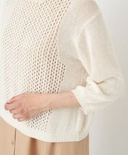PZEGS22390 GEORGES RECH(ジョルジュ・レッシュ)  [2点セット]ニット＆ノースリーブワンピース ベージュ
