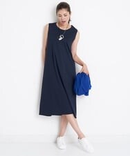 PZEGS41360 GEORGES RECH(ジョルジュ・レッシュ)  [2点セット]レイヤードワンピース カーキベージュ