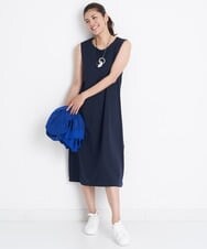 PZEGS41360 GEORGES RECH(ジョルジュ・レッシュ)  [2点セット]レイヤードワンピース カーキベージュ