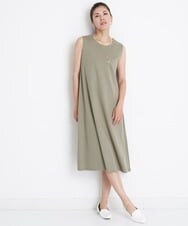 PZEGS41360 GEORGES RECH(ジョルジュ・レッシュ)  [2点セット]レイヤードワンピース カーキベージュ