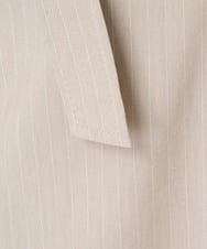 PZEGV01460 GEORGES RECH(ジョルジュ・レッシュ)  [日本製/セットアップ対応]リネンピンストライプジャンパースカート ベージュ