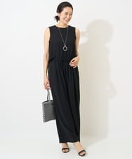 PZEGV62390 GEORGES RECH(ジョルジュ・レッシュ) [接触冷感]バックフラシオールインワン ブラック