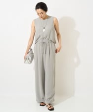 PZEGV62390 GEORGES RECH(ジョルジュ・レッシュ) [接触冷感]バックフラシオールインワン ブラック