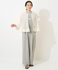 PZEGV62390 GEORGES RECH(ジョルジュ・レッシュ) [接触冷感]バックフラシオールインワン ブラック