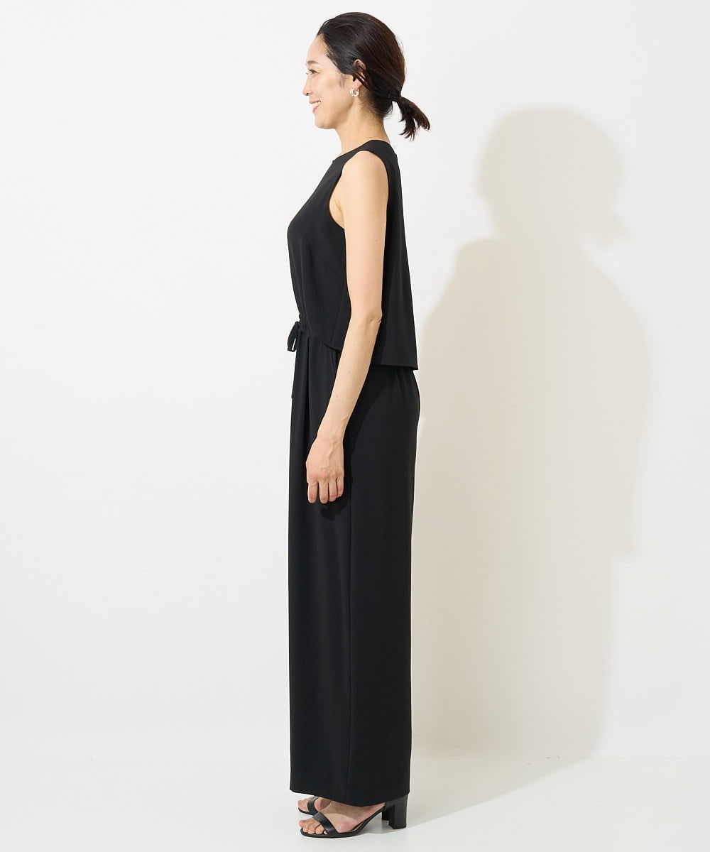 PZEGV62390 GEORGES RECH(ジョルジュ・レッシュ) [接触冷感]バックフラシオールインワン ブラック