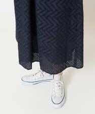 PZEHA56390 GEORGES RECH(ジョルジュ・レッシュ) コットンエンブロイダリーワンピース ネイビー
