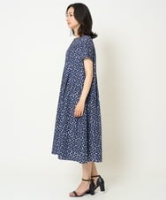 PZEHA57490 GEORGES RECH(ジョルジュ・レッシュ) ジオメトリックワンピース ネイビー