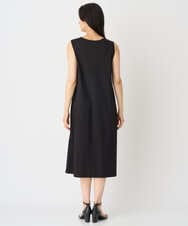 PZEHE63430 GEORGES RECH(ジョルジュ・レッシュ) シアーチェックレイヤードワンピース アイボリー系