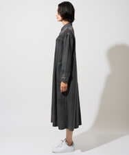 PZEJF08390 GEORGES RECH(ジョルジュ・レッシュ) デニムロングシャツワンピース グレー