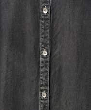 PZEJF08390 GEORGES RECH(ジョルジュ・レッシュ) デニムロングシャツワンピース グレー