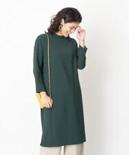PZEJQ05350 GEORGES RECH(ジョルジュ・レッシュ) サックワンピース グリーン