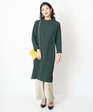 PZEJQ05350 GEORGES RECH(ジョルジュ・レッシュ) サックワンピース グリーン