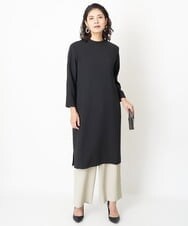 PZEJQ05350 GEORGES RECH(ジョルジュ・レッシュ) サックワンピース ブラック
