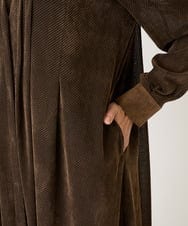 PZEJV21490 GEORGES RECH(ジョルジュ・レッシュ) ジオメトリックフロッキーワンピース ブラウン