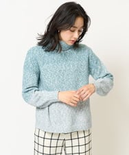 PZFAC42230 GEORGES RECH(ジョルジュ・レッシュ) メランジヘアリースラブヤーンニット アイボリー