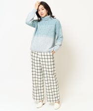 PZFAC42230 GEORGES RECH(ジョルジュ・レッシュ) メランジヘアリースラブヤーンニット アイボリー