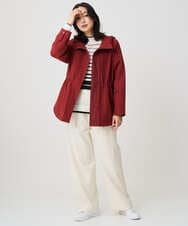 PZFAD11230 GEORGES RECH(ジョルジュ・レッシュ) [アンサンブル対応]ウォッシャブルウールハイネックニット ホワイト系(ボーダー)