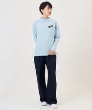 PZFAD25190 GEORGES RECH(ジョルジュ・レッシュ) ラムウールモックネックニット ピンク
