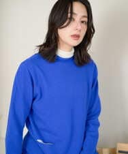 PZFAD25190 GEORGES RECH(ジョルジュ・レッシュ) ラムウールモックネックニット ピンク