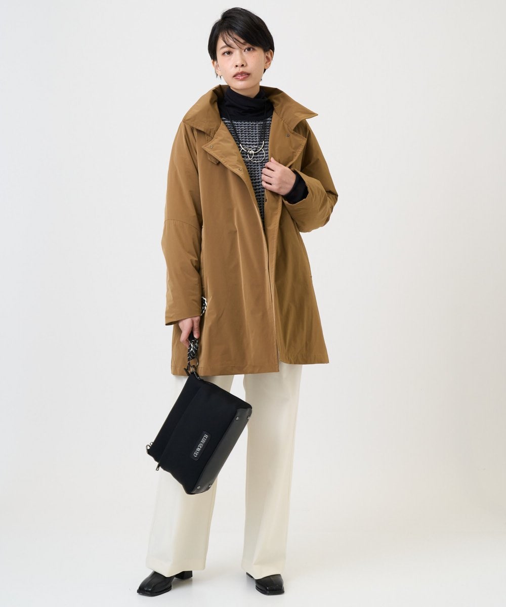 PZFAD34230 GEORGES RECH(ジョルジュ・レッシュ) ブークレチェックジャカードニット イエロー