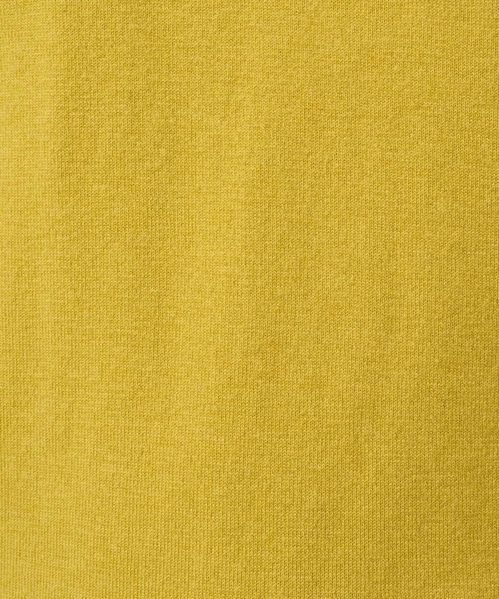 PZFAD35180 GEORGES RECH(ジョルジュ・レッシュ) シアーフリルセミハイネックニット ライトグレー