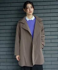 PZFAG15210 GEORGES RECH(ジョルジュ・レッシュ) ラウンドヘムAラインニット ピンク