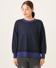 PZFAG16290 GEORGES RECH(ジョルジュ・レッシュ) チュールドッキングニットプルオーバー ブラック