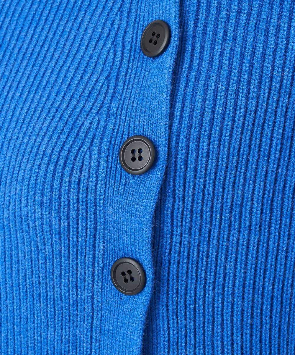 PZFAS66390 GEORGES RECH(ジョルジュ・レッシュ) 【2点セット】ケープ付きクルーネックニット ブルー