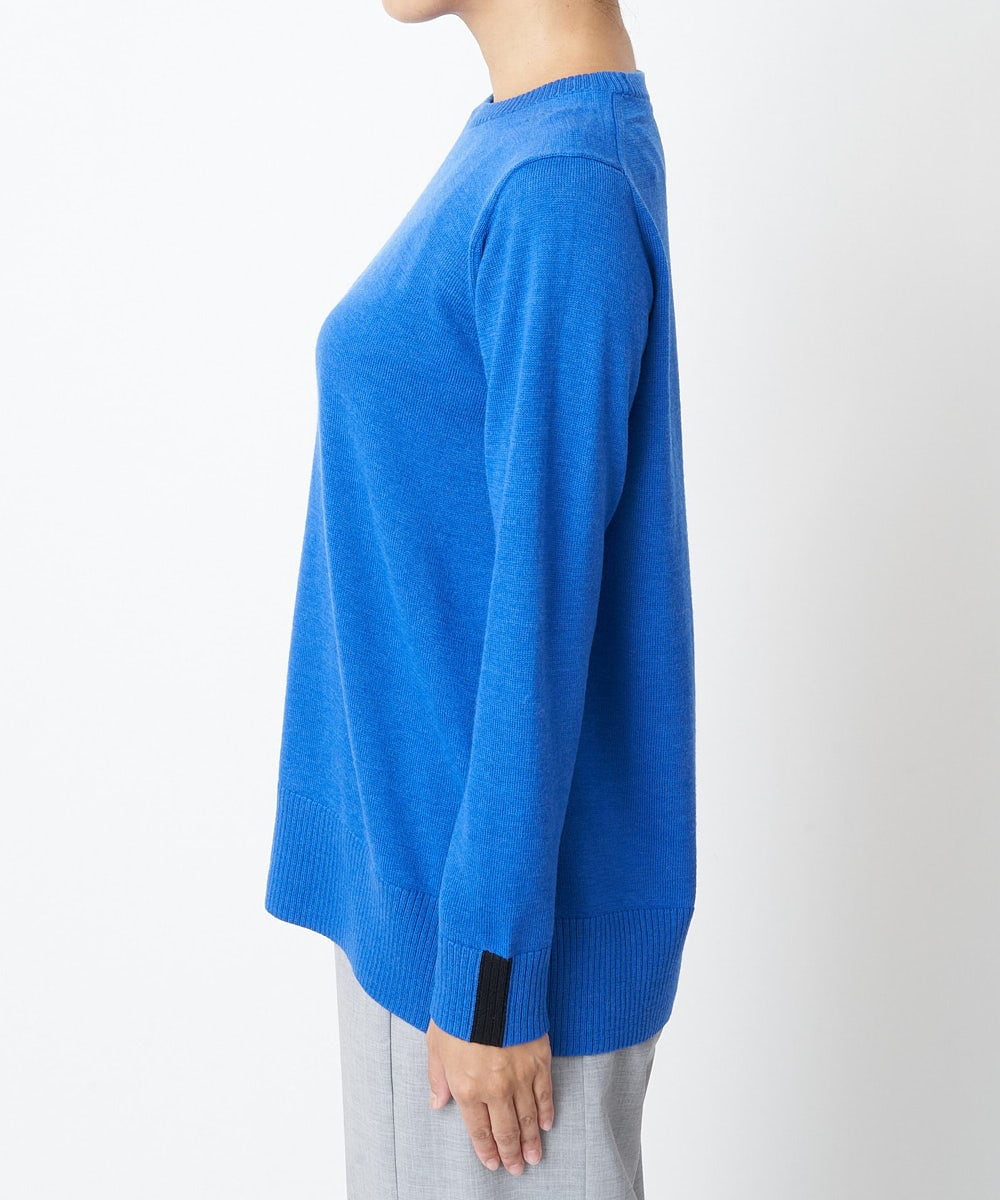 PZFAS66390 GEORGES RECH(ジョルジュ・レッシュ) 【2点セット】ケープ付きクルーネックニット ブルー